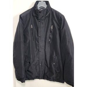 82 Fahrenheit Men's Black L/G Active Winter Outerwear Jacket Zip Pockets Snow